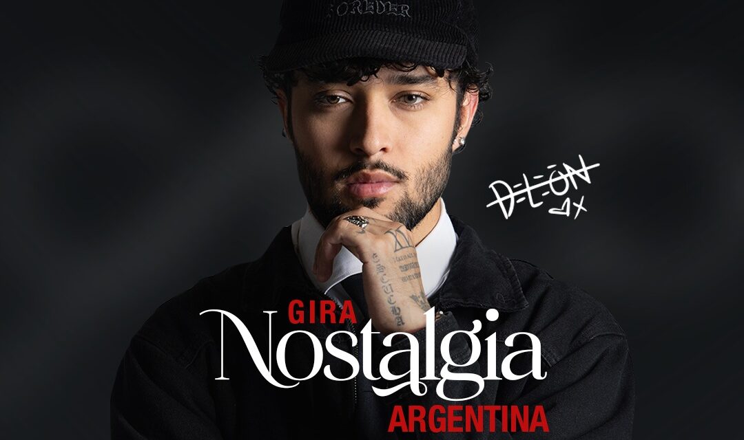 Joel DeLeón confirma su llegada a la Argentina en noviembre con su gira “Nostalgia Tour 2025”