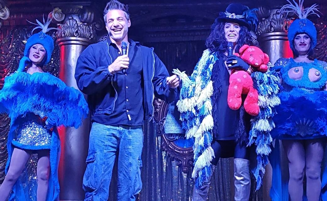 Rodrigo Gascón disfrutó del Show de El Ángel y evitó hablar sobre la polémica del video viral