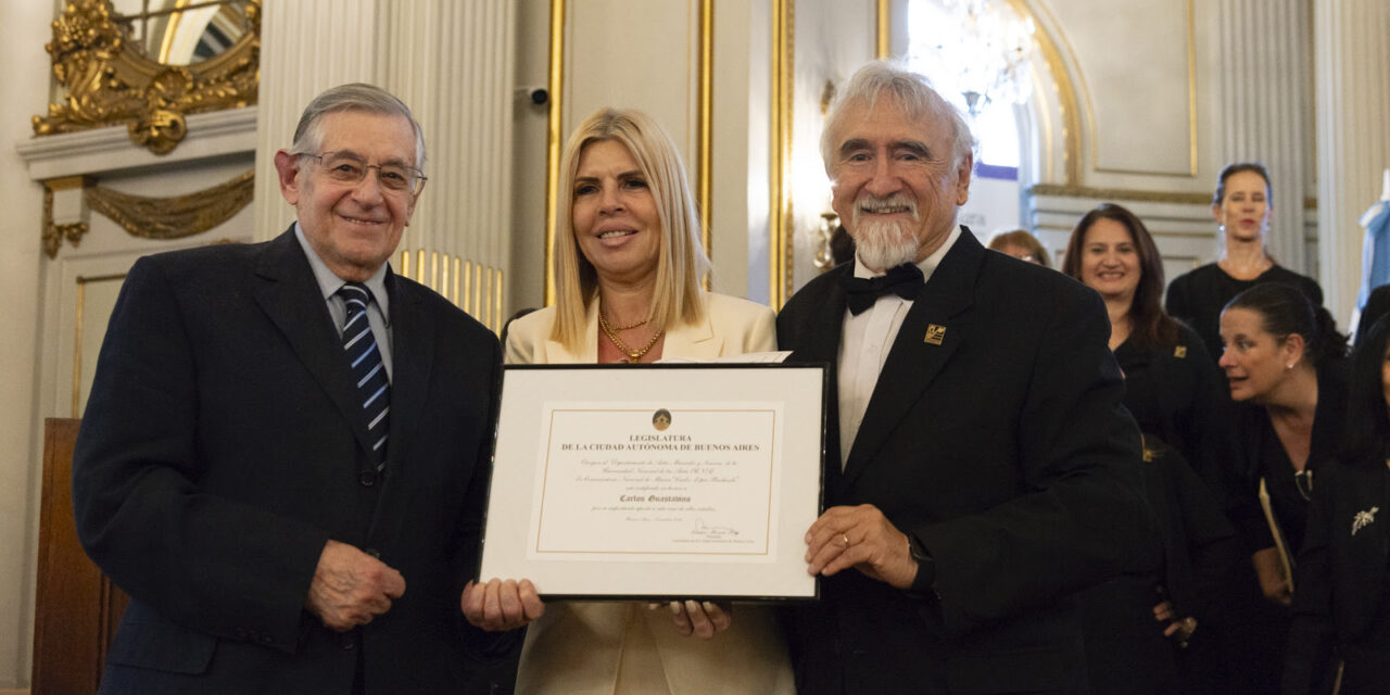 Declararon Personalidad Destacada al artista Fabio Mosquito Sancineto